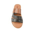 Papuci casual, dama, PASS COLLECTION, XA60016A negru, piele naturala